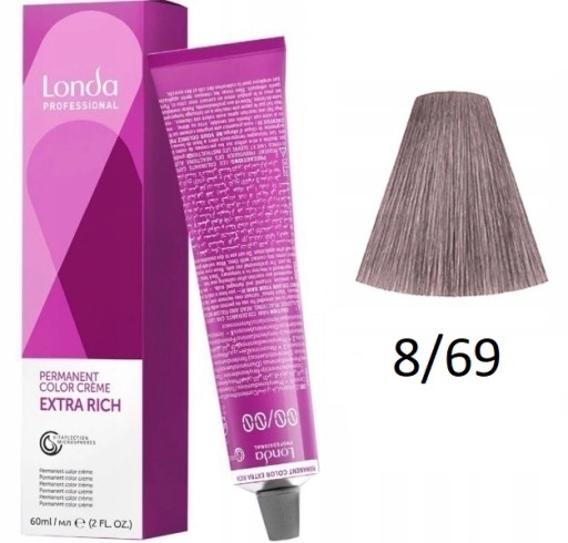 LONDA Profesionálna FARBA Londacolor 60ml č.8/69