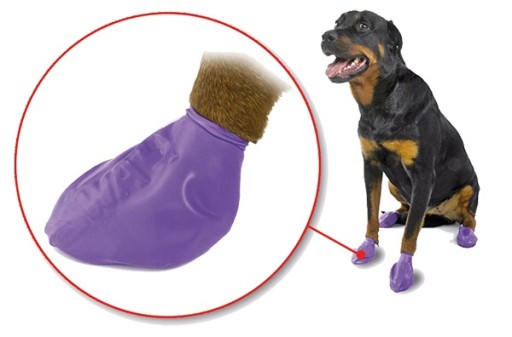 Pawz GUMOVÉ TOPÁNKY PSA PSA TINY zelené