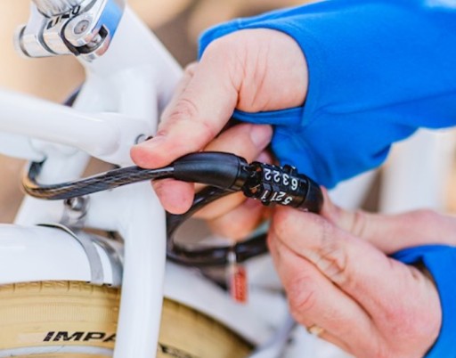 Špirálový zámok na bicykel s kombináciou KYL-100 Forev