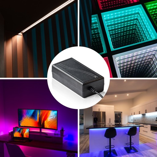 NAPÁJACÍ KÁBEL 12V DC 5A 60W PRE RGB LED KAMERY