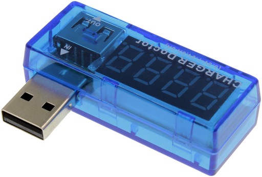 USB METER NABÍJANIA NAPÄTIA AKTUÁLNY VOLTMETER