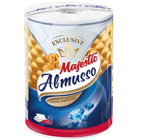 ALMUSSO CELULÓZA Majestic PAPIEROVÁ UTERÁK 3-VRSTVOVÁ VEĽMI PEVNÁ 1 ks.