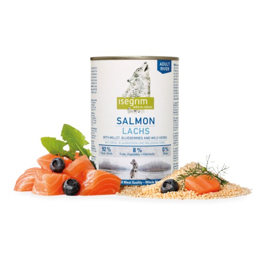 ISEGRIM SALMON dospelý pes 400g losos