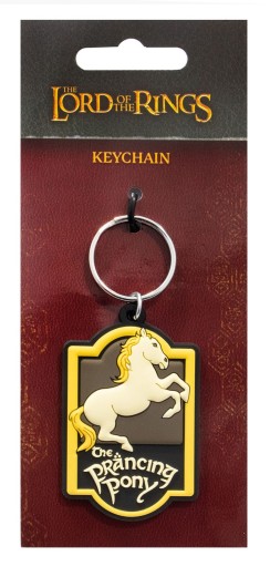 Kľúčenka Lord of the Rings Pán prsteňov Pony Gumená kľúčenka
