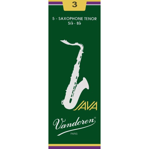 VANDOREN JAVA GREEN trstinový TENOR saxofón 3.0