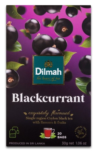 Dilmah Black Tea Čierna ríbezľa Čierna ríbezľa 20 vrecúšok
