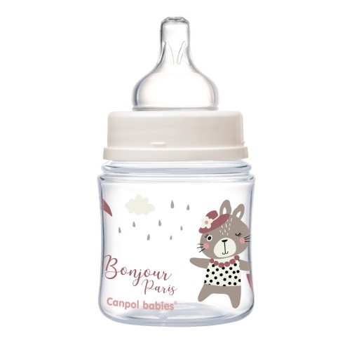 Canpol široká antikoliková fľaša 120 ml BONJOUR