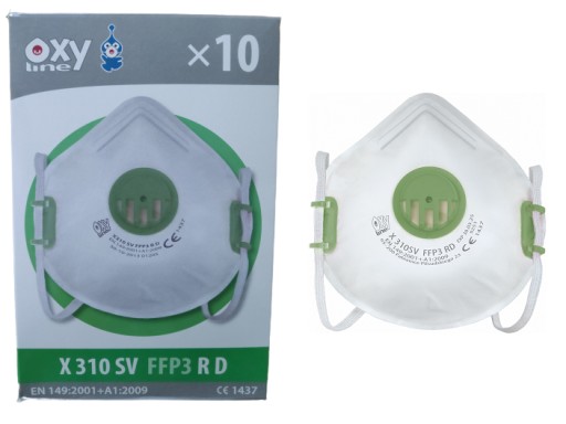 Protiprachová polomaska X-310SV FFP3 NDR
