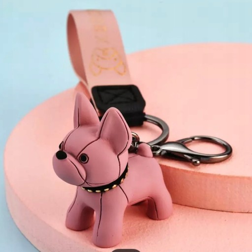 KEYRING Kľúčenka Bulldog Dog Dog