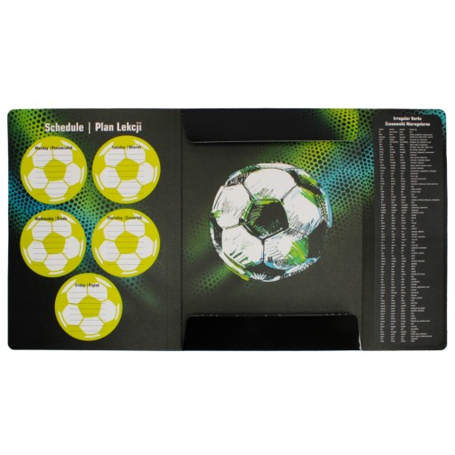 ŠKOLSKÁ BROŽÚRA A4 s gumičkou pre deti Papierové skladačky FUTBAL STARPAK