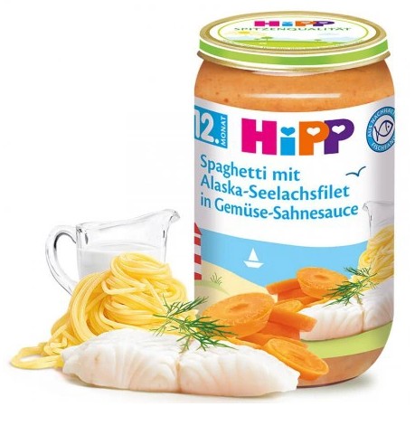 Hipp Cestoviny Pollock smotanová Zelenina 12m 250g