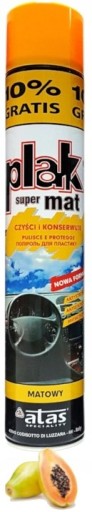 Plak Atas SUPER MAT 750 +10 % čistí PAPAYA KOKPIT