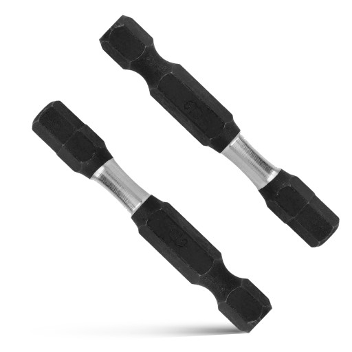 Nárazový bit HEX6 Nárazové bity 50mm | Nárazový bit pre skrutkovač 2 ks.