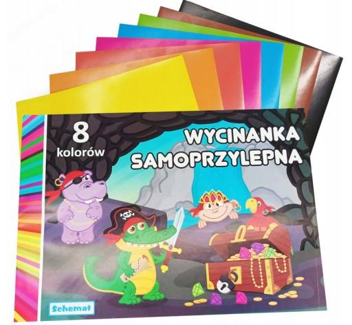 FAREBNÝ PAPIER SAMOLEPIACI VYSTRIHACÍ A4
