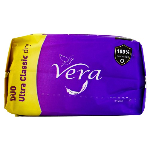 Vera hygienické vložky bez krídel Duo Ultra CLASSIC Dry Day 20 ks.