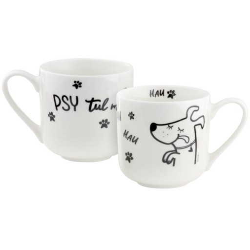 Porcelánový hrnček 450ml Ambition Psytul me Psy