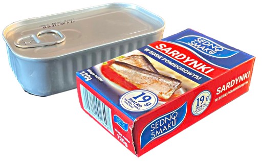 Srdce chuti SARDÍN v RAJKOVEJ OMÁČKE 120g