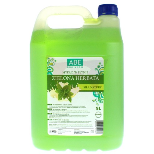 ABE tekuté mydlo zelený čaj 5 l