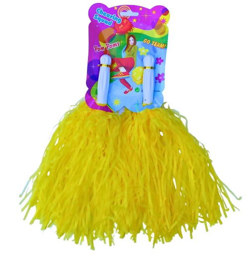 2 ks CHEERLEADER POMPONS CHEERLEADER