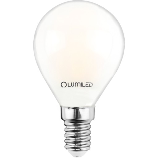 LED žiarovka E14 GUĽA 7W = 60W 3000K Teplá biela FILAMENT MLIKY DEKORATÍVNA