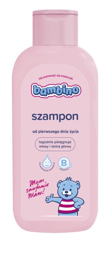 BAMBINO detský šampón na vlasy 400ml