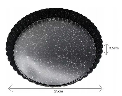 Forma na pečenie koláča, 25 cm, odnímateľné dno