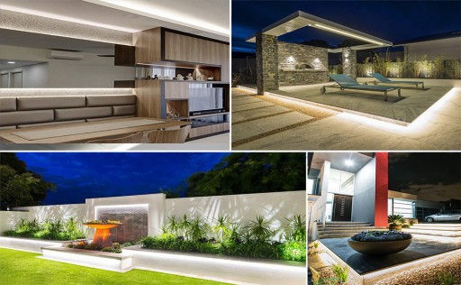 LED PÁS 230V 2835 NEUTRÁLNY REZ KAŽDÝCH KLIKNUTÍ 20 CM