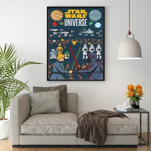 Star Wars Universe Ilustrovaný plagát 61x91,5 cm