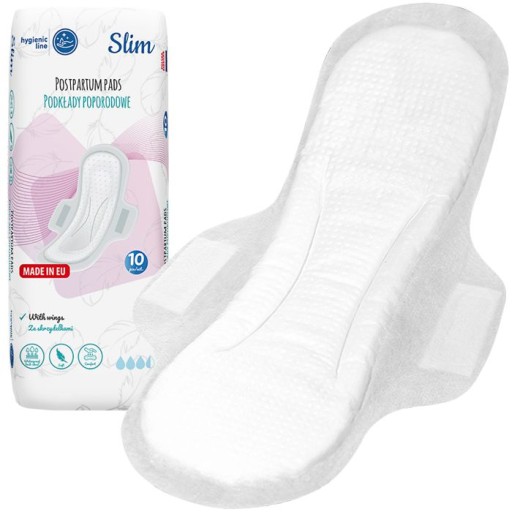 AKUKU POBôRODNÉ VLOŽKY SLIM hygienické vložky 10
