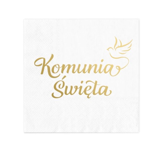 obrúsky ozdoby na prijímanie SVÄTÉ PRIJÍMANIE