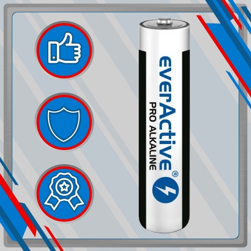 Alkalické batérie AAA / LR03 everActive Pro - 10 kusov (balenie)