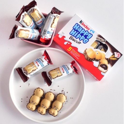 Tyčinky Kinder Happy Hippo, 2 balenia, Mikuláš, darček hroch, Deň detí