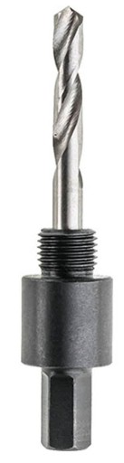 Dierovacia píla na drevo a kov, 16mm bimetalová korunka + sada HEX adaptérov