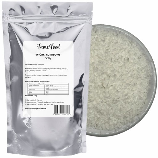 KOKOSOVÉ KOŠETKY, prírodná kvalita, aróma, 500g