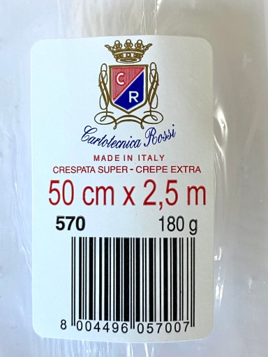Krepový papier/tissue papier 180g (50cmx2,5m) PINK 570