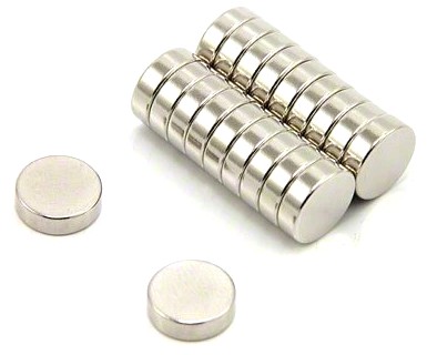 NEODYMOVÉ MAGNETY NEODYMOVÉ MAGNETY 4x2mm 20 ks.