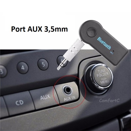 BLUETOOTH AUTO VYSIELAČKA MINI JACK HIT