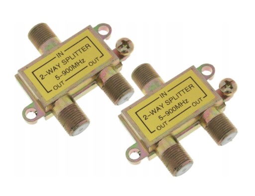 SAT 2 WAY SPLITTER konektor