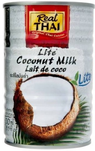 Kokosové MILK Light Lite 400ml REAL THAI