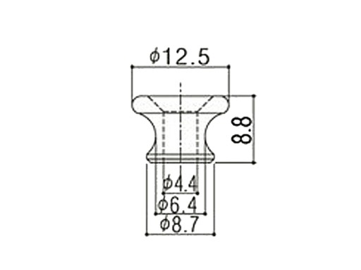 Háčiky na opasok GOTOH EP-B1 (CR).
