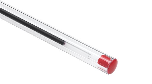 Jednorazové pero BIC CRISTAL MEDIUM, červené