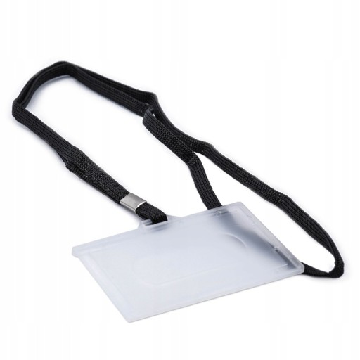 ID Tag S ČIERNOU ŠOŠOVKOU 1 PC 59 x 92 MM