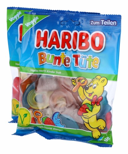 HARIBO ovocné želé Mixy Bunte Tute 175g DE