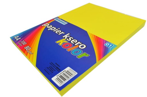 A4 100K KOPÍROVACÍ PAPIER, BANÁNOVÁ FARBA