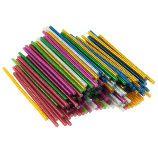 7mm farebné horúce lepidlo GLITTER na pištoľ