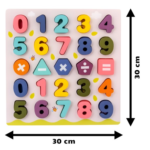DREVENÝ ABABUS PRE DETI SORTER PUZZLE MONTESSORI NARODENINOVÝ DARČEK
