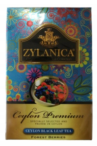 ZYLANICA PREMIUM ČIERNE LESNÉ OVOCIE FBOP 100G
