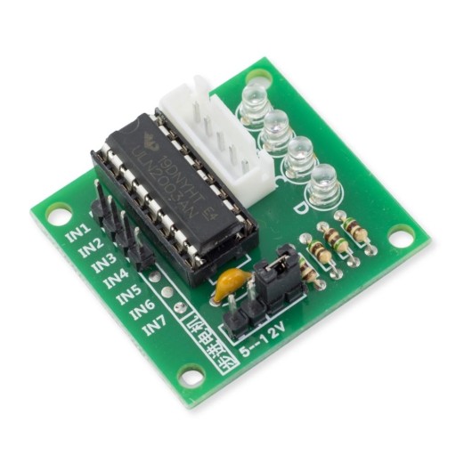Krokový motor 28BYJ-48 + Arduino 5V ovládač