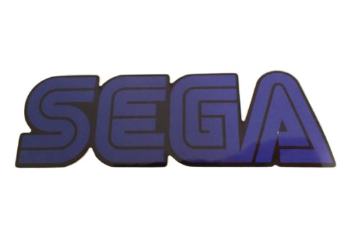 SEGA NÁLEPKA NÁLEPKA 9,5 x 3,1 cm