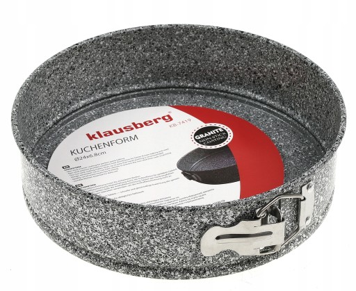 DLAŽBA NA TORTU 24 cm KAMEŇ Mramorovaný na pečenie